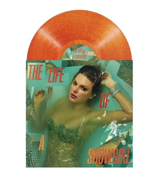 Taylor Swift - The Life of a Showgirl: Sweat and Vanilla Perfume Portofino (Orange Glitter LP) f&uuml;r 37,99 Euro
