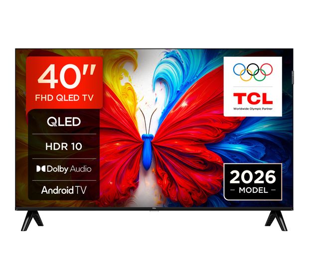 TCL 40S5L QLED 101,6 cm (40 Zoll) Fernseher Full HD VESA 100 x 100 mm f&uuml;r 304,00 Euro