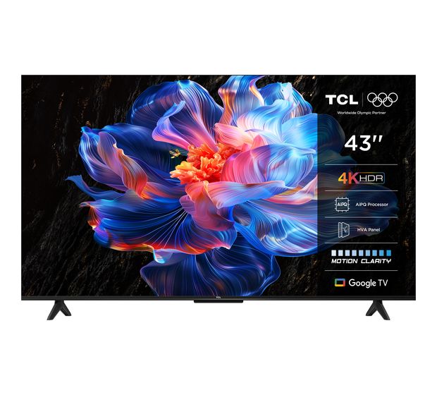 TCL 43P69K LED 109,2 cm (43 Zoll) Fernseher 4K Ultra HD VESA 200 x 200 mm f&uuml;r 285,99 Euro