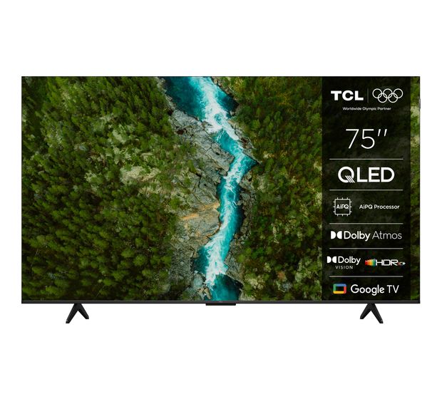 TCL 75QLED780K QLED 190,5 cm (75 Zoll) Fernseher 4K Ultra HD VESA 400 x 400 mm f&uuml;r 777,00 Euro