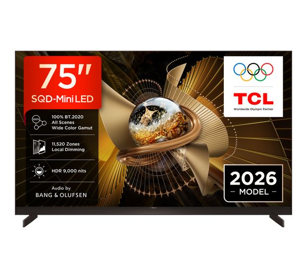 TCL 75X11L SQD-Mini LED 190,5 cm (75 Zoll) Fernseher 4K Ultra HD VESA 600 x 400 mm f&uuml;r 6.999,00 Euro