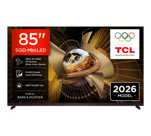 TCL 85X11L SQD-Mini LED 2,16 m (85 Zoll) Fernseher 4K Ultra HD VESA 600 x 400 mm f&uuml;r 8.999,00 Euro