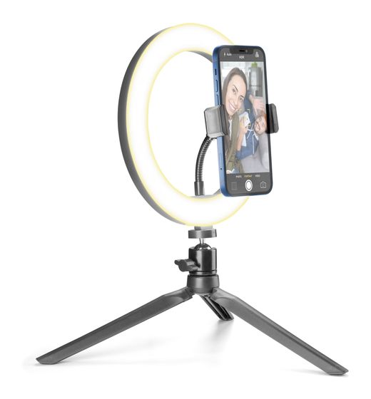 Cellular Line Selfie Ring Selfie-Licht 198 mm Universal  (Schwarz) f&uuml;r 25,49 Euro