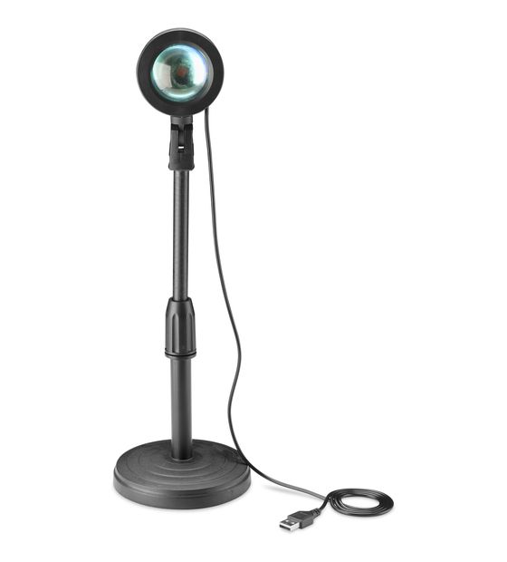 Cellular Line Sunset Lamp Sonnenuntergangs-Projektionsleuchte LED Blau, Grün, Rot f&uuml;r 9,99 Euro