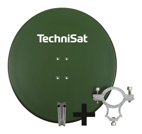 TechniSat 1285/1444 Aluminium Sat-Spiegel  (Grün) f&uuml;r 189,99 Euro