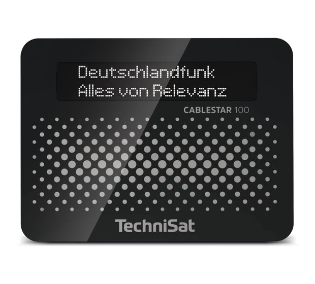 TechniSat Cablestar 100 Radio Uhr  (Schwarz) f&uuml;r 69,00 Euro