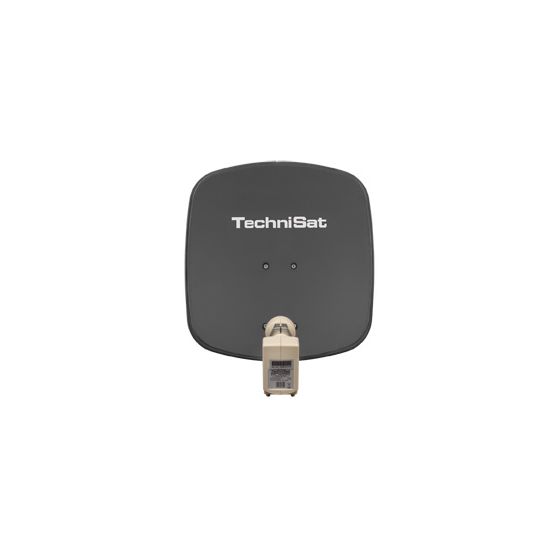 TechniSat DigiDish 45 mit Twin-LNB 45 cm Aluminium Sat-Spiegel  (Grau) f&uuml;r 82,99 Euro
