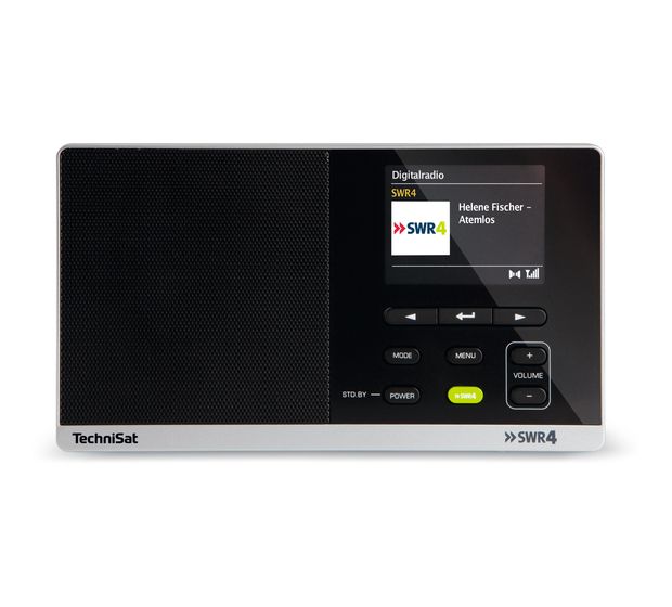 TechniSat DigitRadio 215 SWR4 Edition DAB, DAB+, UKW Radio Persönlich  (Schwarz) f&uuml;r 70,99 Euro