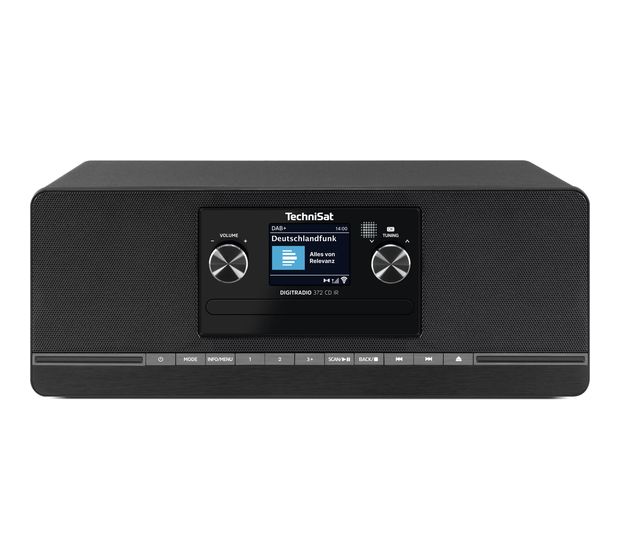 TechniSat DigitRadio 372CD IR Bluetooth DAB+, FM Radio Internet  (Schwarz) f&uuml;r 152,99 Euro