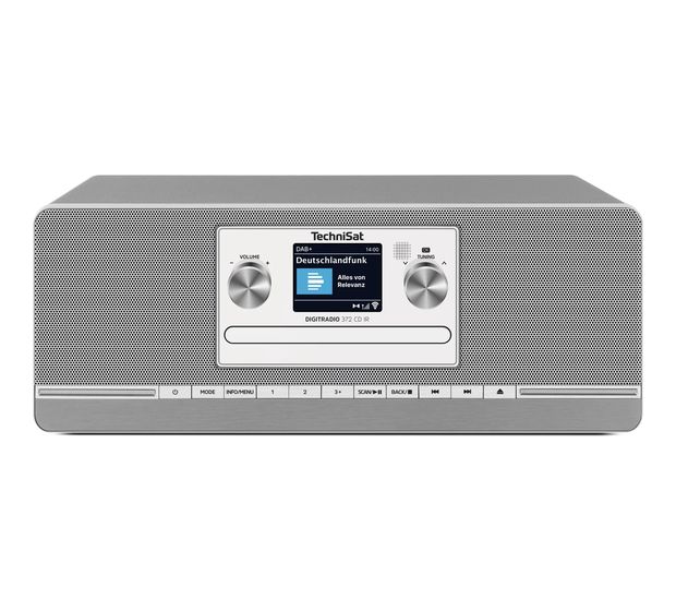 TechniSat DigitRadio  372CD IR Bluetooth DAB+, FM Radio Internet  (Anthrazit, Silber) f&uuml;r 157,99 Euro