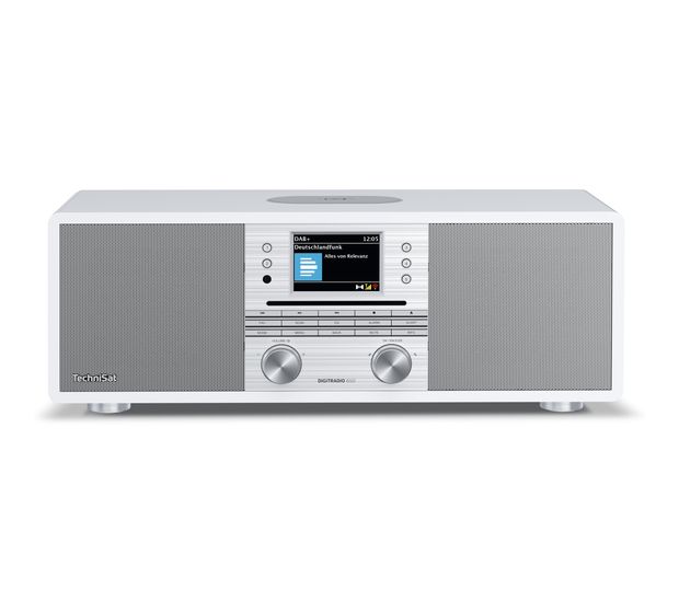 TechniSat DigitRadio 650 Bluetooth DAB+, FM Radio Internet  (Silber, Weiß) f&uuml;r 579,00 Euro