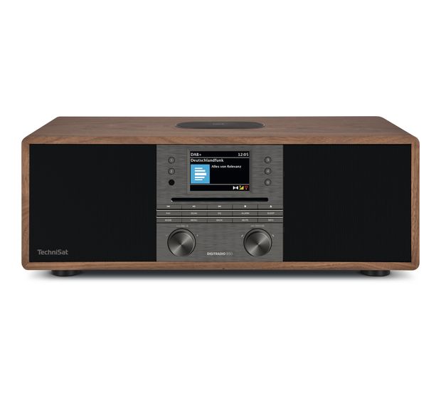 TechniSat DigitRadio 650 Bluetooth DAB+, FM Radio Internet  (Anthrazit, Walnuss) f&uuml;r 549,00 Euro