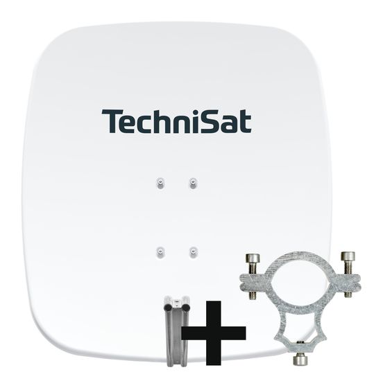 TechniSat SatMan 65 Plus Aluminium Sat-Spiegel  (Weiß) f&uuml;r 171,99 Euro