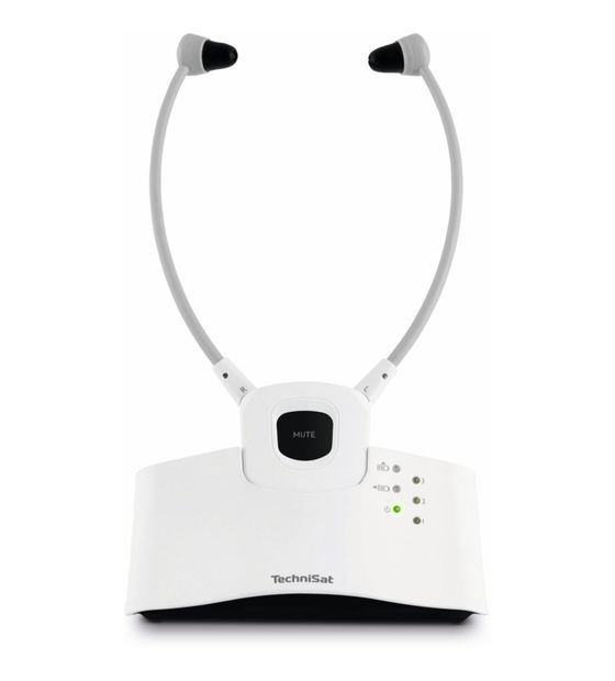 TechniSat StereoMan ISI3 In-Ear Kopfhörer kabelgebunden&kabellos  (Weiß) f&uuml;r 99,00 Euro