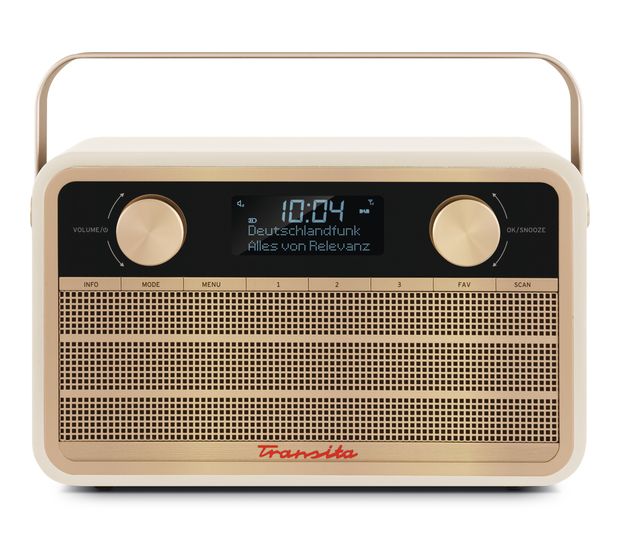 TechniSat Transita 120 DAB+, FM Radio Tragbar  (Beige) f&uuml;r 145,99 Euro