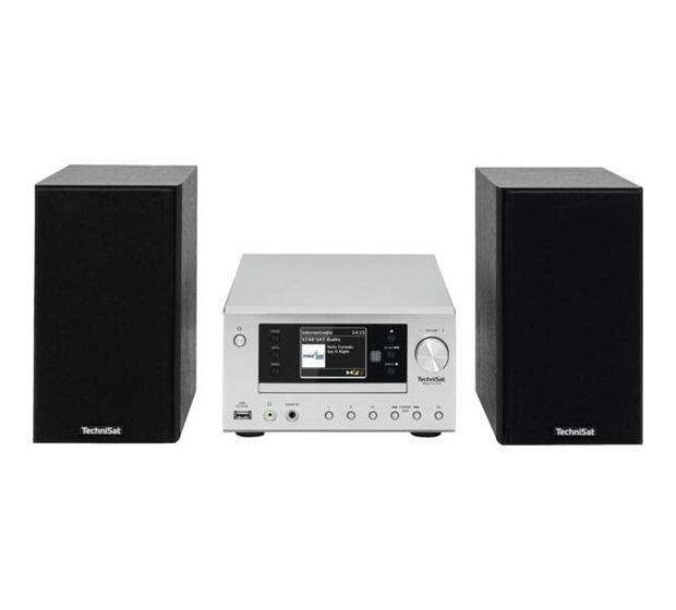 TechniSat Viola 700CD IR Heim-Audio-Mikrosystem DAB, DAB+, FM 40 W Bluetooth  (Schwarz) f&uuml;r 148,99 Euro