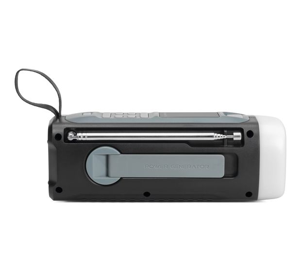 TechniSat Viola Kurbelradio – Notfallradio mit Solar und Kurbel Bluetooth FM Radio Tragbar  (Schwarz) f&uuml;r 39,00 Euro