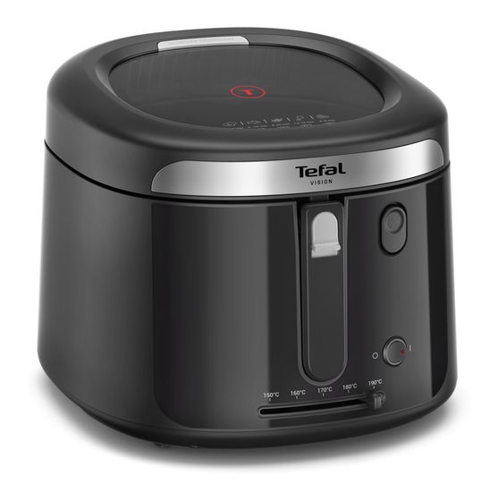 Tefal FF2528E0 Vision Fritteuse 2,1 l 1900 W  (Schwarz) f&uuml;r 59,99 Euro