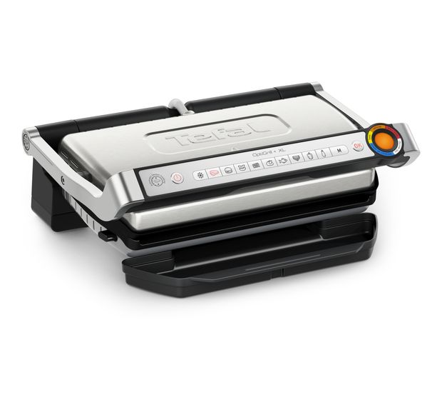 Tefal GC727D Optigrill+ XL 1 Zone(n) 2000 W mit 400 x 200 mm Fläche  (Schwarz, Edelstahl) f&uuml;r 139,99 Euro