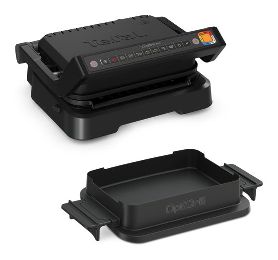 Tefal GC7748 OptiGrill 4in1 1 Zone(n) 2100 W mit 300 x 200 mm Fläche  (Schwarz) f&uuml;r 239,00 Euro