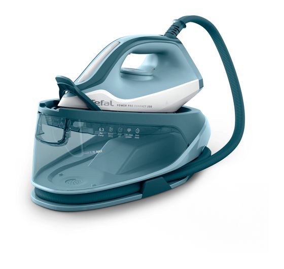 Tefal SV6212 Power Pro Compact 200 2400 W Dampfbügelstation 120 g/min  (Türkis) f&uuml;r 86,99 Euro