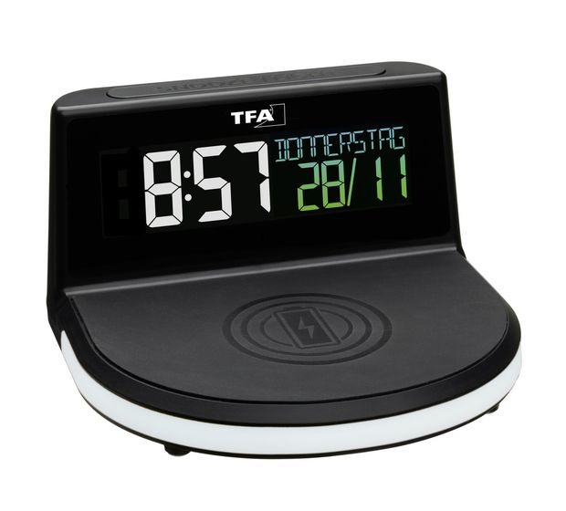 TFA-Dostmann Digitalwecker schwarz f&uuml;r 19,49 Euro