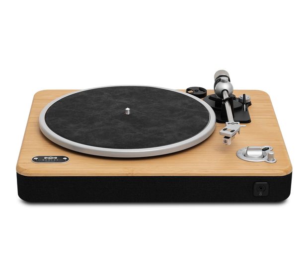 The House Of Marley Stir It Up Wireless 2 Audio-Plattenspieler mit Riemenantrieb  (Schwarz, Holz) f&uuml;r 269,99 Euro