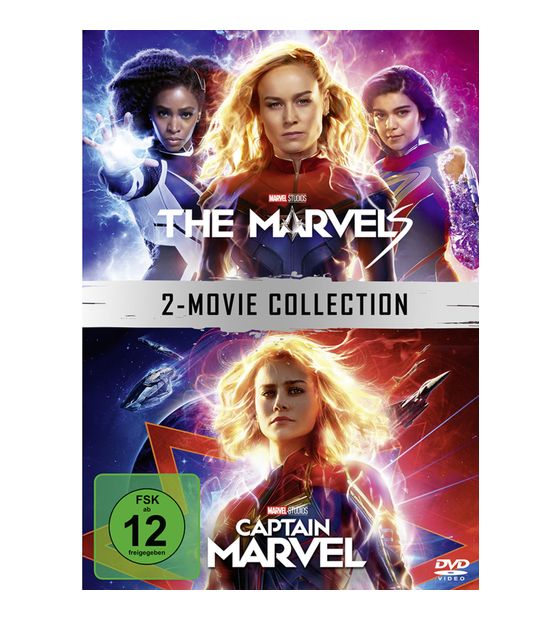 The Marvels / Captain Marvel 2-Movie Collection (DVD) f&uuml;r 20,49 Euro