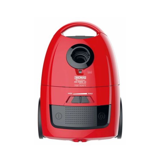Thomas Eco Power 2.0 Bodenstaubsauger mit Staubbeutel 700 W HEPA  (Schwarz, Rot) f&uuml;r 79,99 Euro