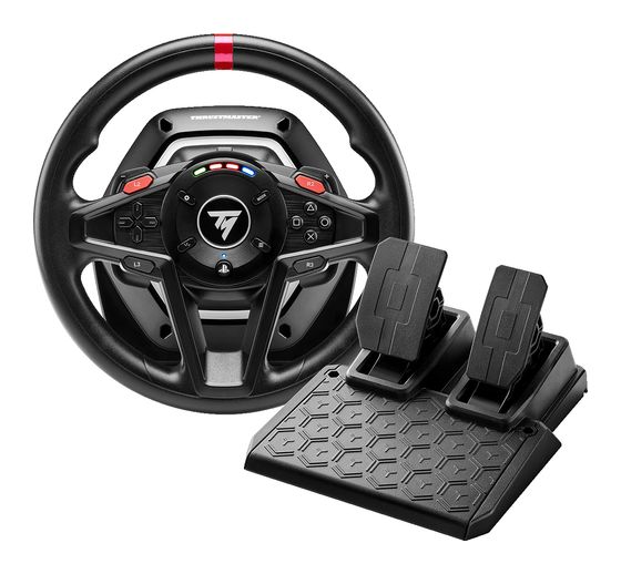 Thrustmaster T128 SimTask Farming Pack Lenkrad + Pedale + Schalthebel für PC, PlayStation PS4, PlayStation PS5  (Schwarz) f&uuml;r 379,99 Euro