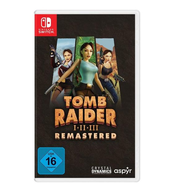 Tomb Raider I-III Remastered Starring Lara Croft (Nintendo Switch) f&uuml;r 34,99 Euro