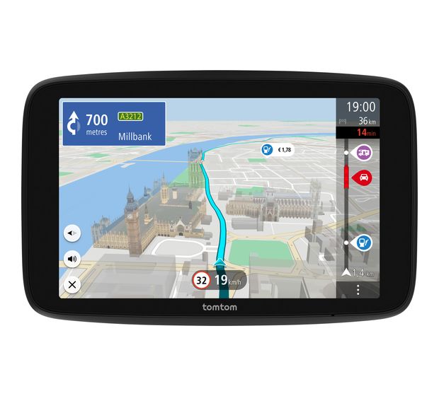TomTom Go Camper Max (2. Gen) 17,8 cm (7 Zoll) Navigationsgerät 32 GB Welt f&uuml;r 299,95 Euro