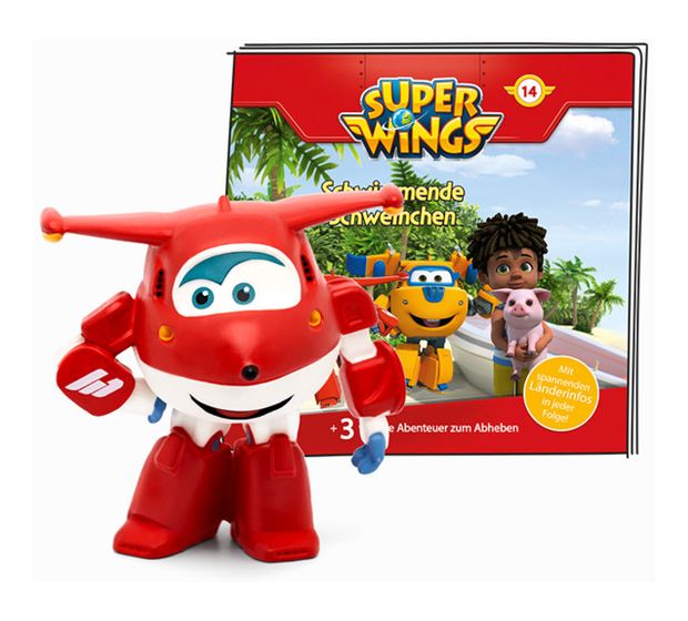 tonies 10000129 Super Wings – Schwimmende Schweinchen  (Blau, Rot, Weiß) f&uuml;r 16,99 Euro