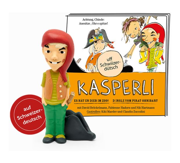 tonies 10000283 Kasperli Es hät en Dieb im Zoo! / D Insle vom Pirat Ohnibart  (Mehrfarbig) f&uuml;r 16,99 Euro