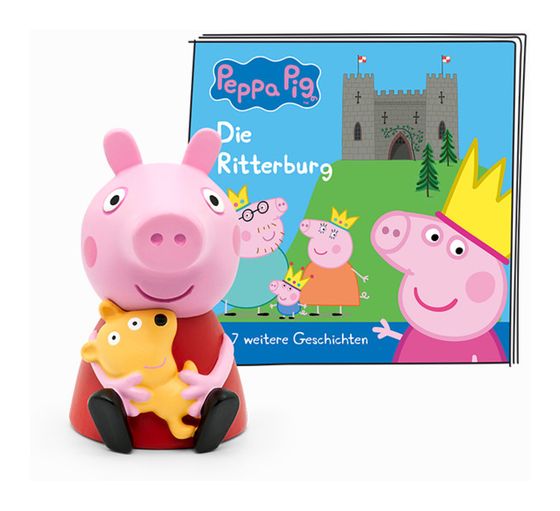 tonies 10000303 Peppa Pig – Die Ritterburg und 7 weitere Geschichten  (Pink, Rot, Gelb) f&uuml;r 16,99 Euro