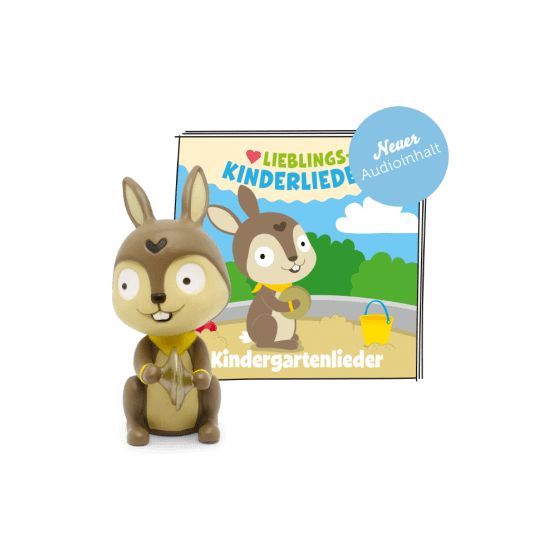 tonies 10001106 Lieblings-Kinderlieder - Kindergartenlieder  (Beige, Braun) f&uuml;r 16,99 Euro