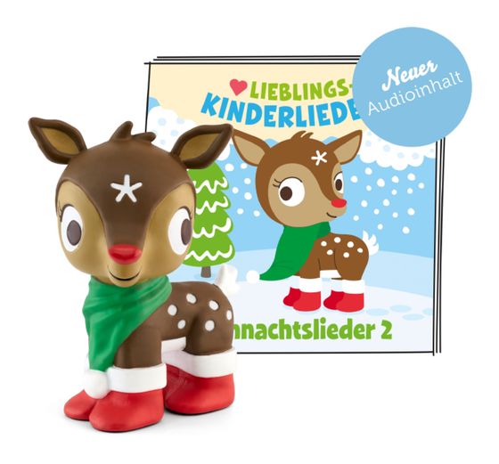tonies 10001334 Lieblings-Kinderlieder – Weihnachtslieder 2 (Neuauflage 2022) 67 min  (Mehrfarbig) f&uuml;r 16,99 Euro
