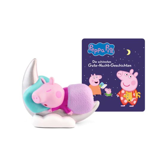 tonies 10001690 Peppa Pig - Gute-Nacht Geschichten mit Peppa 41 min  (Mehrfarbig) f&uuml;r 16,99 Euro
