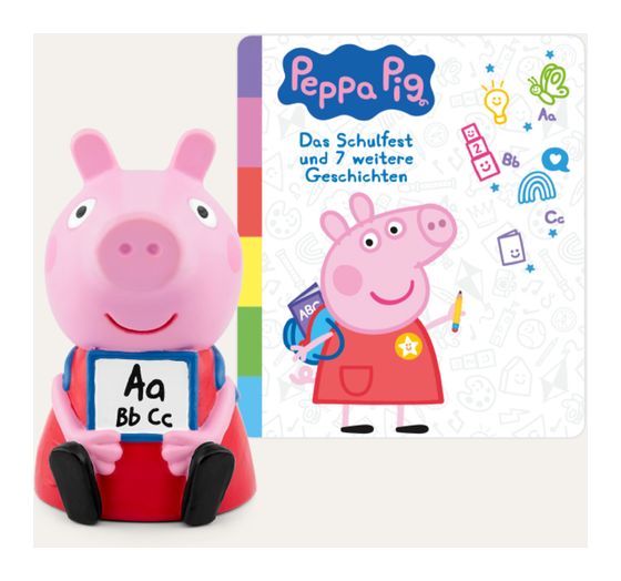 tonies 11000425 Peppa Pig - Das Schulfest und weitere Geschichten  (Mehrfarbig) f&uuml;r 16,99 Euro