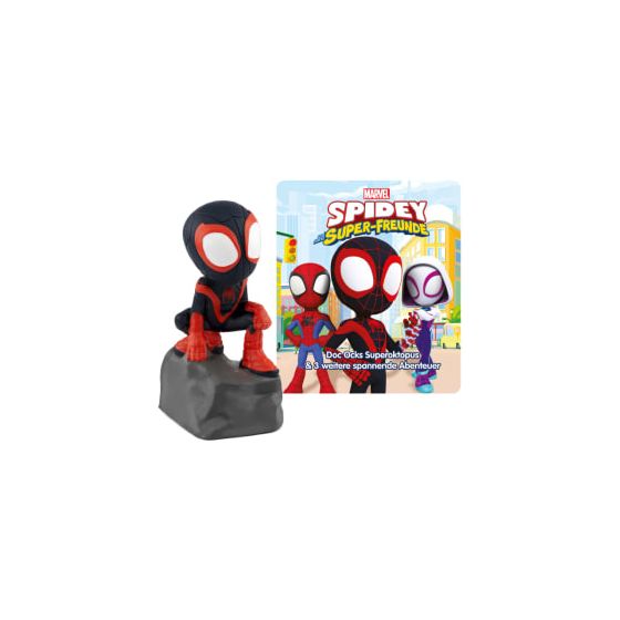tonies 11000465 Marvel - Spidey und seine Super-Freunde - Doc Ocks Superoktopus & 3 weitere spannende Abenteuer 56 min  (Schwarz, Rot) f&uuml;r 16,99 Euro
