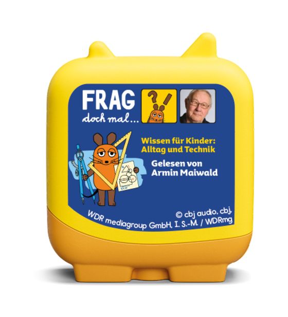 tonies 11001064 Frag doch mal … die Maus! - Wissen für Kinder 72 min (Beige, Blau, Orange, Weiß, Gelb) f&uuml;r 9,99 Euro