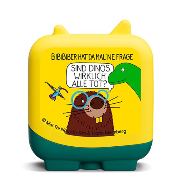 tonies 11002458 BiBiBiber hat da mal ne Frage - Sind Dinos wirklich alle tot? 86 min (Schwarz, Blau, Braun, Grün, Weiß, Gelb) f&uuml;r 9,99 Euro