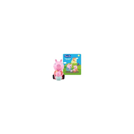 tonies 11002623 Peppa Pig: Peppa und das neue Baby 45 min  (Mehrfarbig) f&uuml;r 16,99 Euro