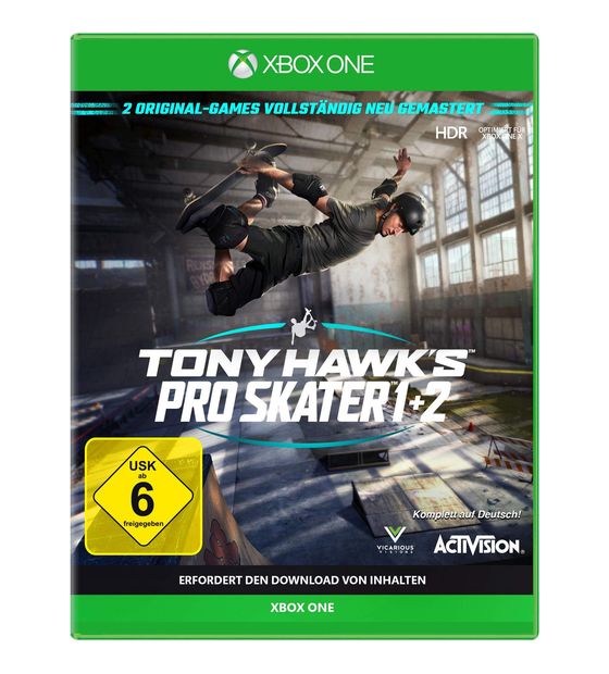 Tony Hawk's Pro Skater 1 + 2 (Xbox One) f&uuml;r 11,00 Euro