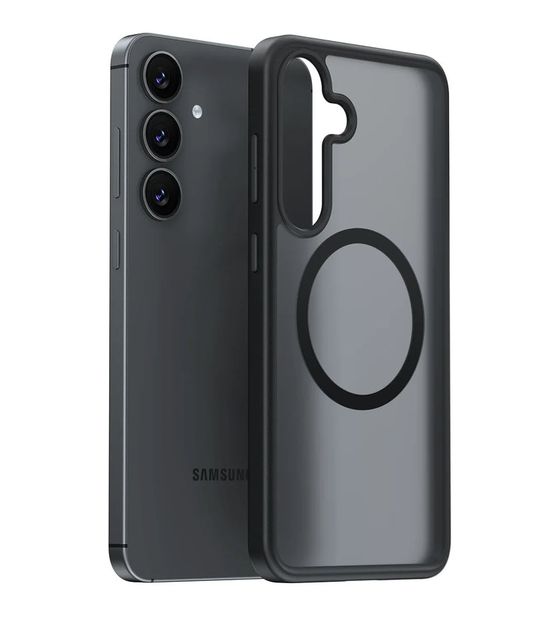 Torras Guardian MagSafe Cover für Samsung S25 Plus  (Schwarz) f&uuml;r 19,99 Euro