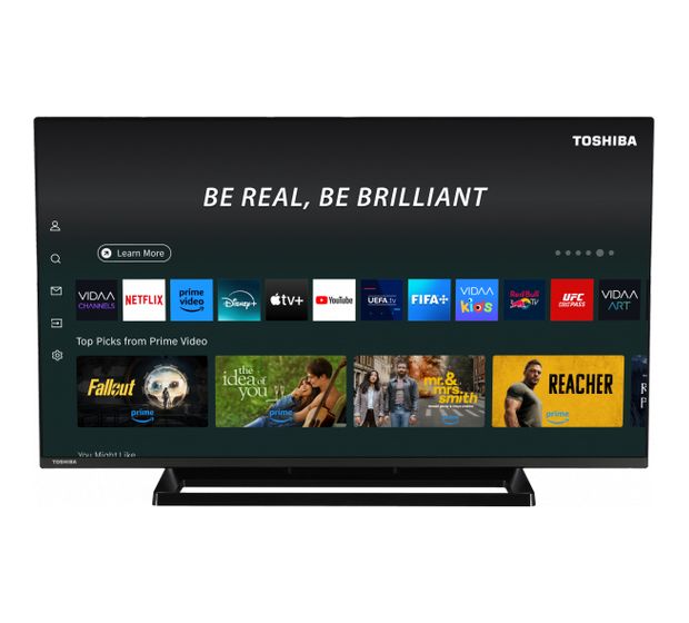 Toshiba 24WV3E63DA LED 61 cm (24 Zoll) Fernseher HD-ready VESA 75 x 75 mm f&uuml;r 140,74 Euro