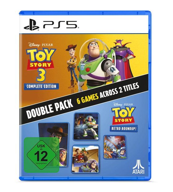 Toy Story 3 Complete + Retro Roundup! (Double Pack) (PlayStation 5) f&uuml;r 39,99 Euro