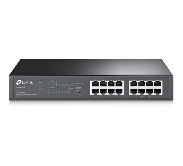 TP-LINK 16-Port Gigabit Easy Smart Switch mit 8-Port PoE+ f&uuml;r 139,90 Euro