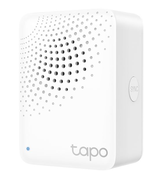 TP-LINK Tapo H100 Intelligenter Hub mit Alarmfunktion   (Weiß) f&uuml;r 19,90 Euro