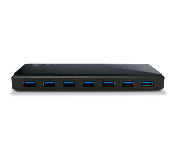 TP-LINK USB 3.0 7-Port Hub mit 2 Ladeanschlüssen f&uuml;r 37,49 Euro